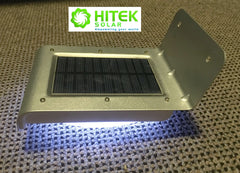 Outdoor Solar Powered Motion or Sound Activated LED Security Light