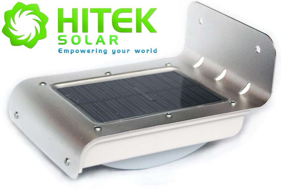Outdoor Motion or Sound Activated Solar LED Security Light