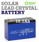 12v 9Ah - 10.2Ah Sealed Deep Cycle Solar Lead-Crystal Battery